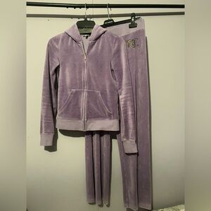 💟Vintage Juicy Couture Velour Hoodie/Pants Set Y2K💟